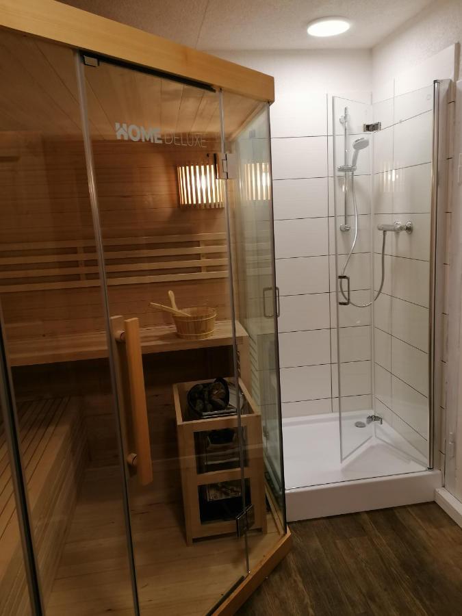 Blumenwerkstatt Mit Sauna Und Jacuzzi Dankerode  Exteriör bild