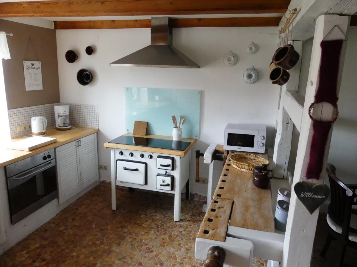 Blumenwerkstatt Mit Sauna Und Jacuzzi Dankerode  Exteriör bild