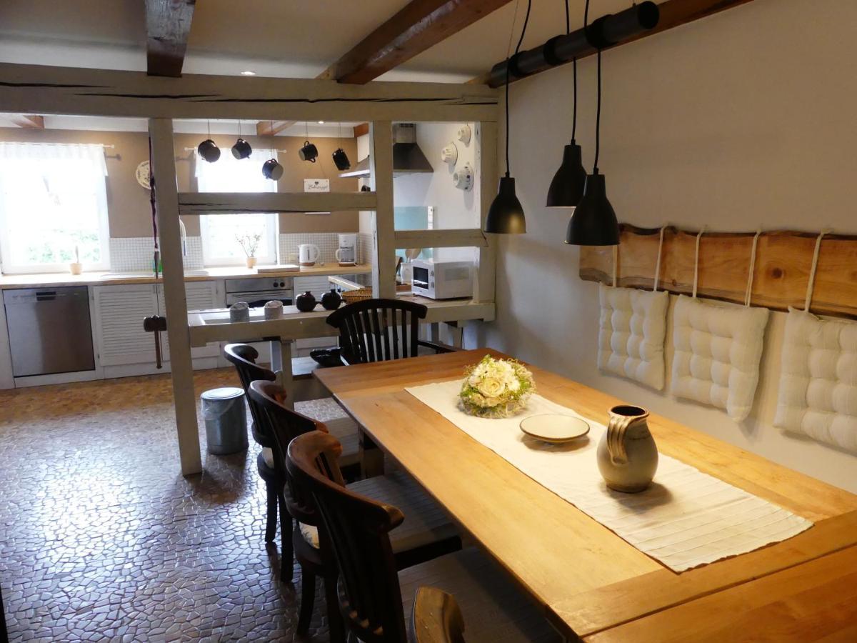 Blumenwerkstatt Mit Sauna Und Jacuzzi Dankerode  Exteriör bild