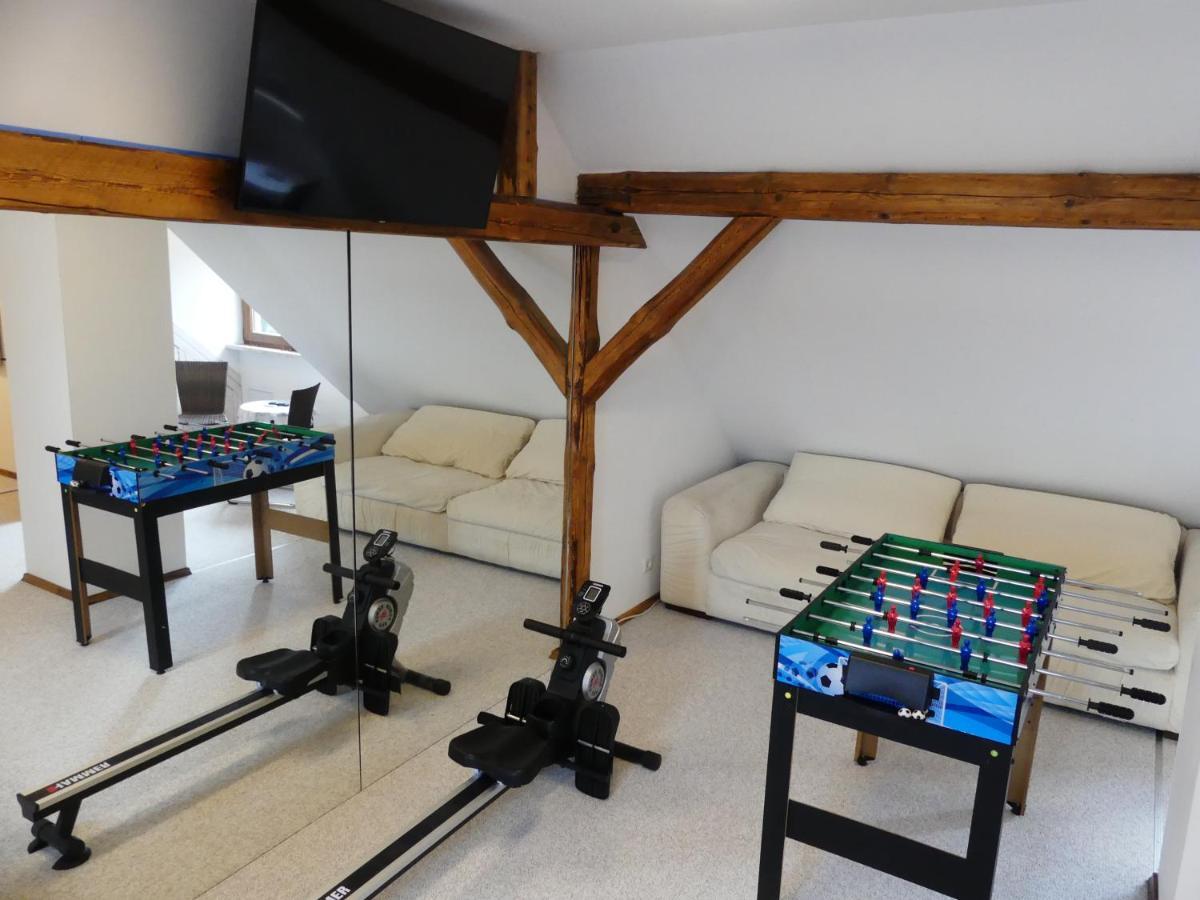 Blumenwerkstatt Mit Sauna Und Jacuzzi Dankerode  Exteriör bild