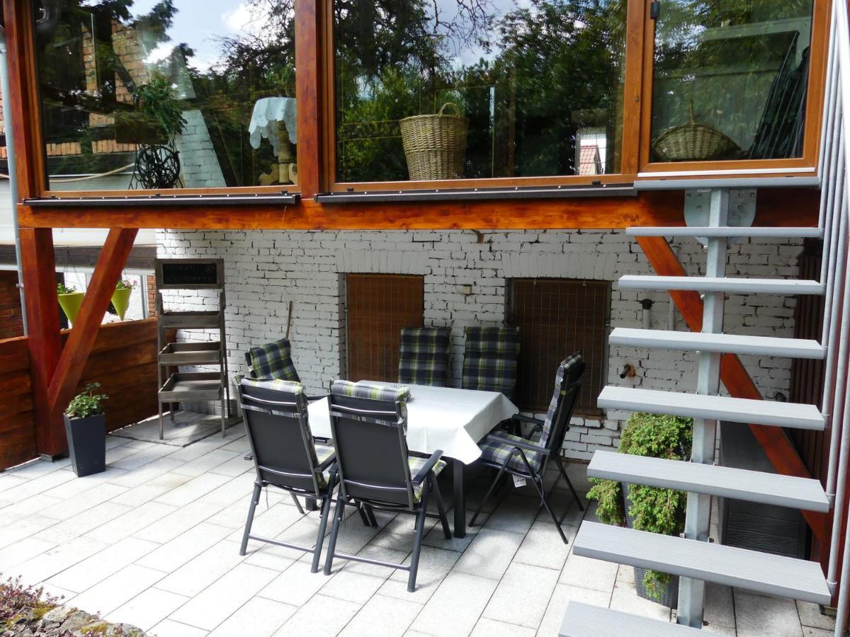Blumenwerkstatt Mit Sauna Und Jacuzzi Dankerode  Exteriör bild